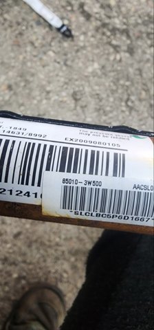 Подушка безпеки, збоку, ліва, AIRBAG 850103W500 HYUNDAI