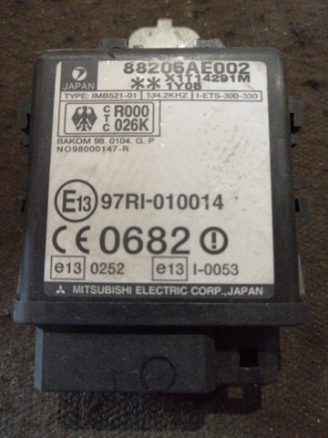 Модуль управління (ЕБУ) іммобілайзера 88205AE002 SUBARU