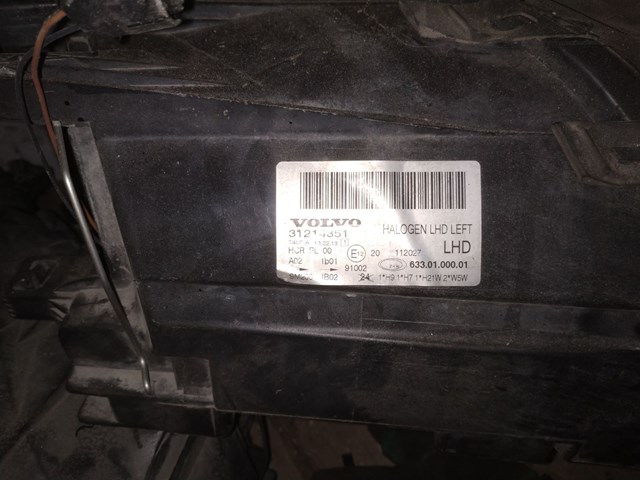 Фара ліва передня 31214351 VOLVO