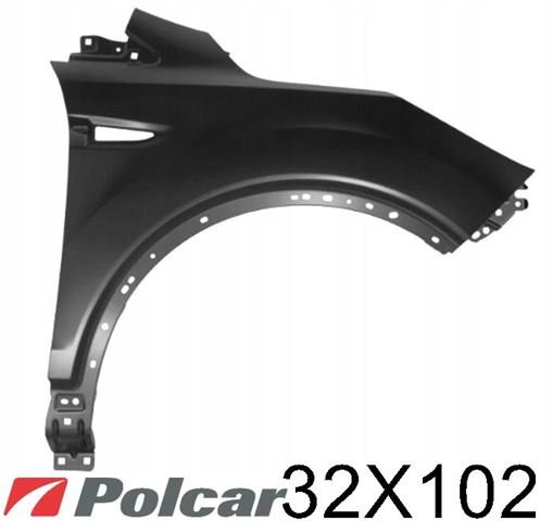 Переднє праве крило 32X102 POLCAR