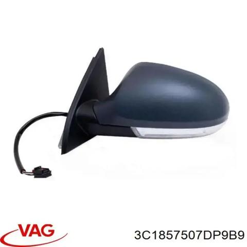 Дзеркало ліве 3C1857507DP9B9 VAG