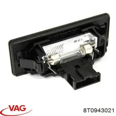 Ліхтар підсвічування заднього номерного знака 8T0943021 VAG