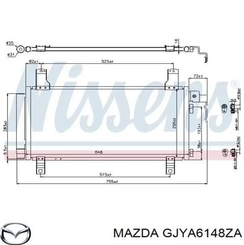 Конденсатор Mazda 6