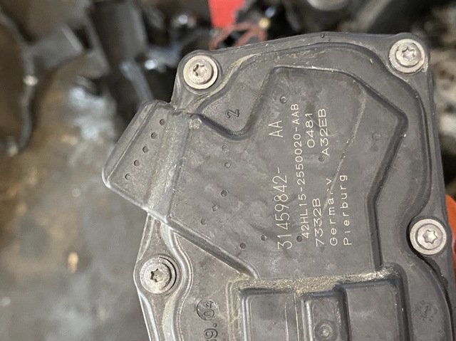 Дросельна заслінка компресора наддуву 31459842 VOLVO