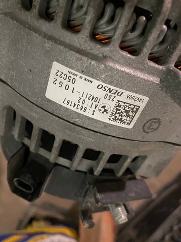 Генератор автомобільний 8634167 BMW
