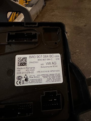Блок управління комфорту 8W0907064C VAG