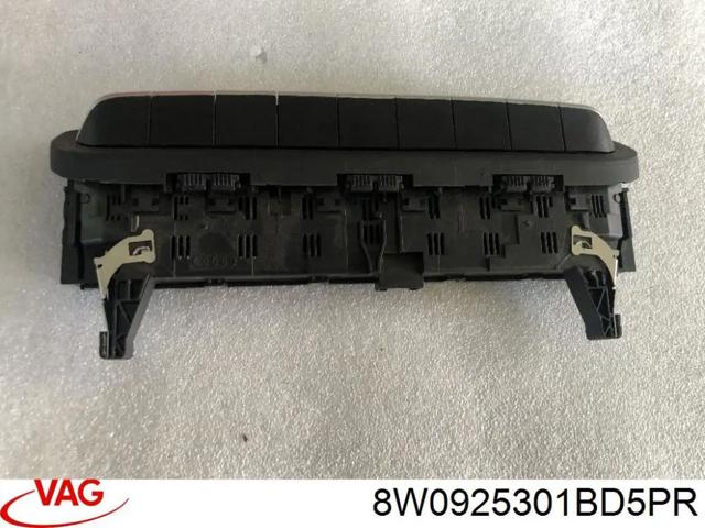 Блок кнопок центральної консолі 8W0925301BD5PR VAG