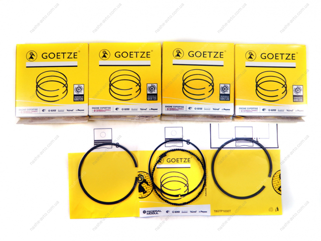 Кільця поршневі на 1 циліндр, STD. 0850220000 GOETZE