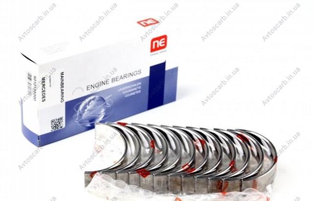 Вкладиші коленвала, шатунні, комплект, 1-й ремонт (+0,25) Рено Трафік 1