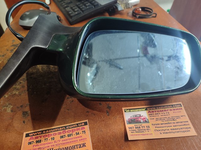 Скло дзеркала заднього виду, лівого 1J1857521C VAG