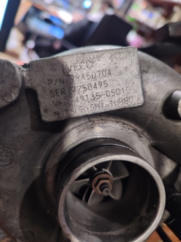 Турбокомпресор 4913505010 MITSUBISHI