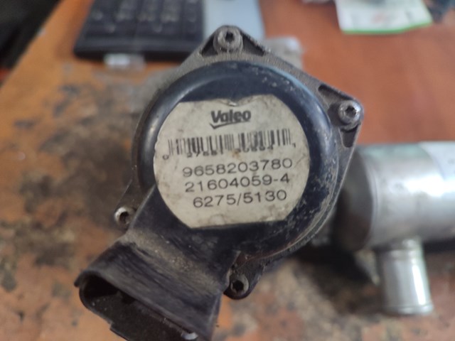 Клапан EGR, рециркуляції газів 9658203780 PEUGEOT