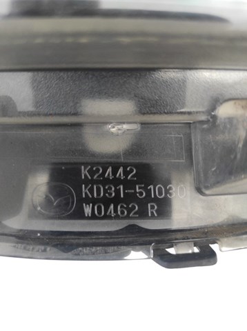 Фара основна права KD3151030 MAZDA