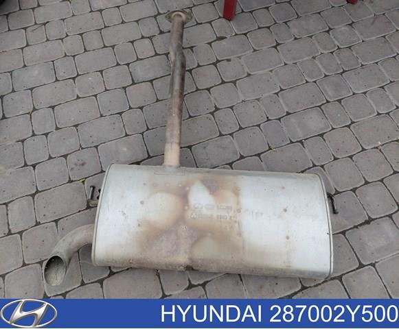 Глушилка задня 287002Y500 HYUNDAI