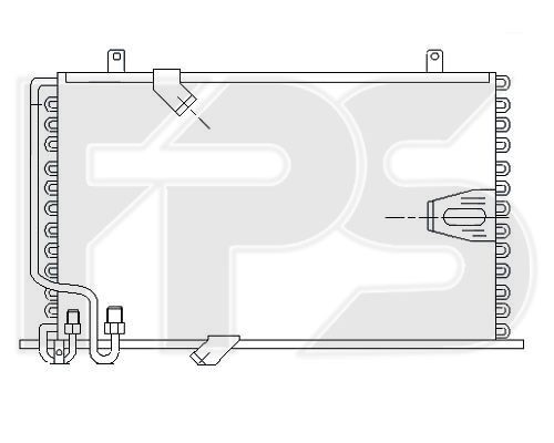 Конденсатор кондиціонера FP 14 K09-NS