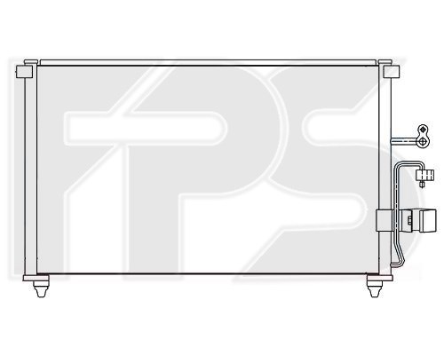 Конденсатор кондиціонера FP 17 K318-NS