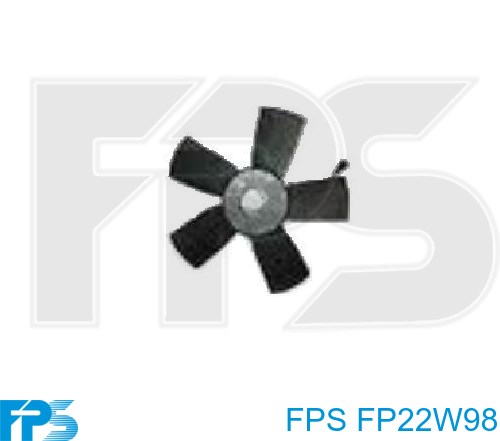 Вентилятор радіатора FP 22 W98