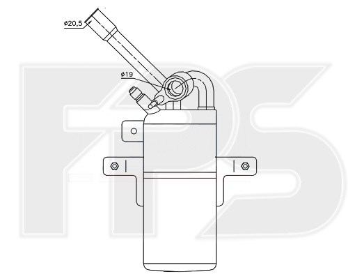 Осушувач кондиціонера FP 28 Q579-AV