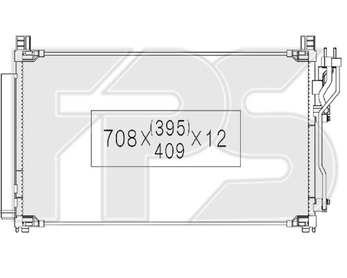 Конденсатор кондиціонера FP 32 K333-KY