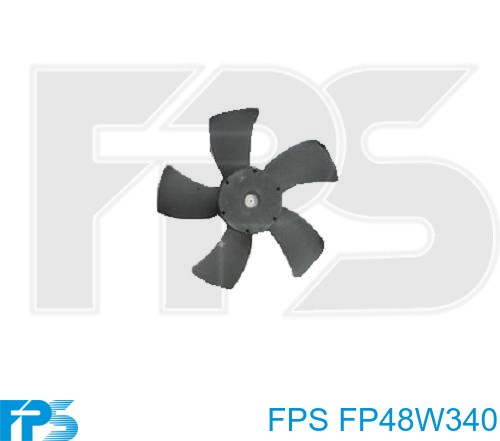 Крильчатка вентилятора FP 48 W340