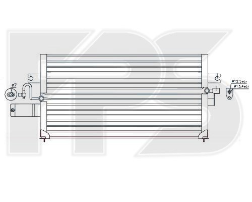Конденсатор кондиціонера FP 50 K420-AV