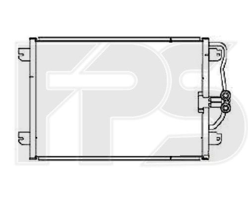 Конденсатор кондиціонера FP 56 K155-NS