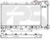 Радіатор водяний FP67A849AV AVA