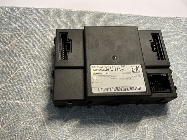 Блок комфорту 284B24X01A NISSAN
