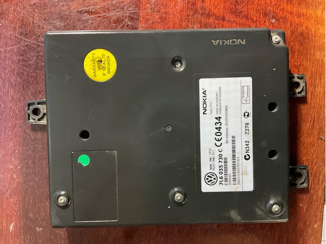 Блок керування мультимедійний 7L6035730C VAG