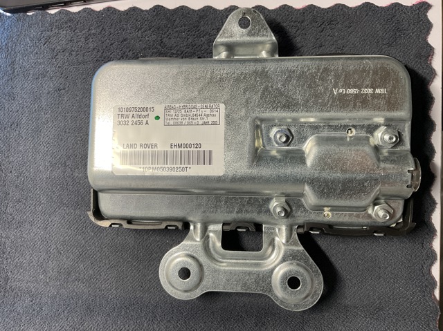 Подушка безпеки, передній, правих дверей Айрбег EHM000120 LAND ROVER