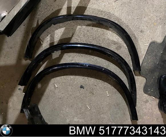 Молдинг арки колеса заднього, лівий 51777343143 BMW