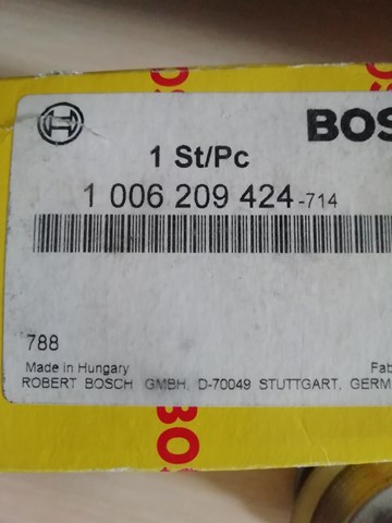 Бендикс стартера 1006209424 BOSCH