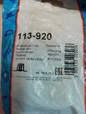 Хомут кріплення глушника задній 113920 FA1