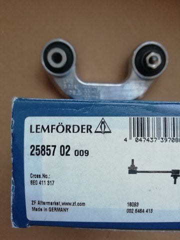 Лінк стабілізатора, переднього, лівий 25857 LEMFORDER