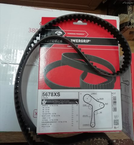 ГРМ ремінь 5678XS GATES