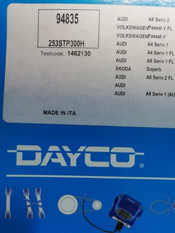 Зубчастий ремінь 94835 DAYCO
