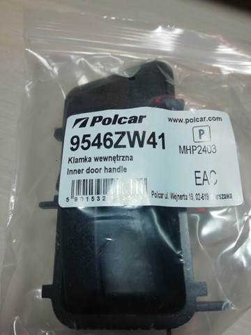 Ручка дверей лівих, внутрішня, перед/зад 9546ZW41 POLCAR