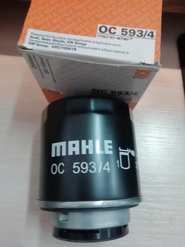 Масляний фільтр двигуна OC5934 MAHLE