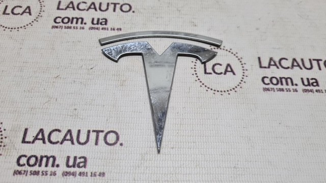 Эмблема значок t крышки багажника хром tesla model 3 18- 149495000a 6067 1494950-00-A