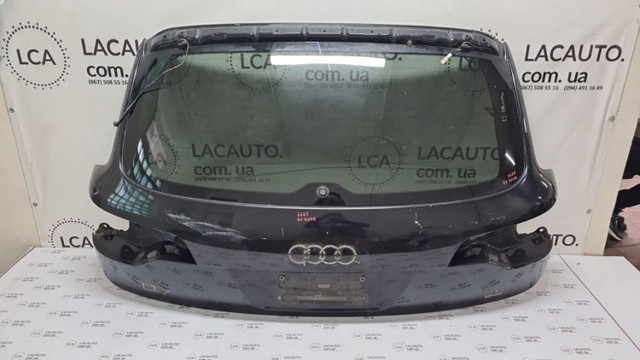 Кришка багажника білого та чорного кольору зі склом audi q7 4l знята з авто 2014 року біла та 2013 року чорна, обидві стан відмінний  4L0827023B