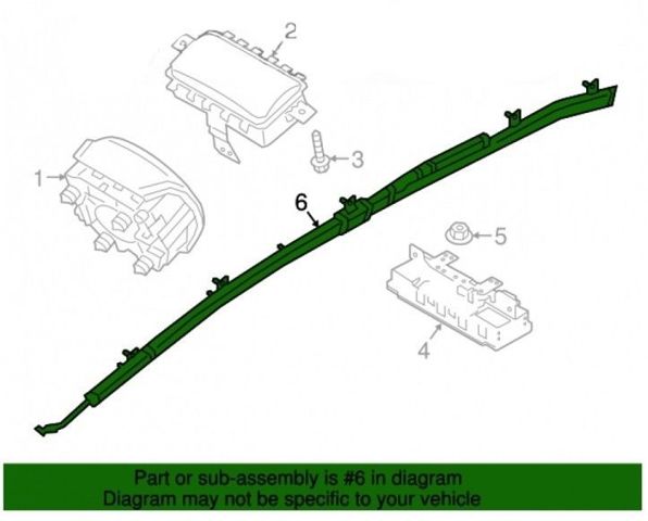 Подушка безпеки, збоку права айрбег 85020F3200 HYUNDAI