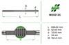 Вал / шток рульової рейки ME9213C AGR