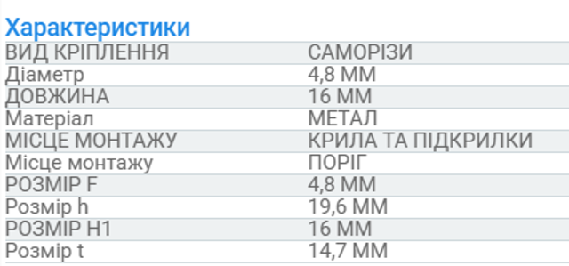 Болт / гайка кріплення N91057001 MARKET (OEM)