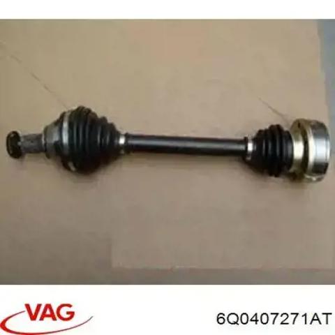 Піввісь передня ліва 6Q0407271AT VAG