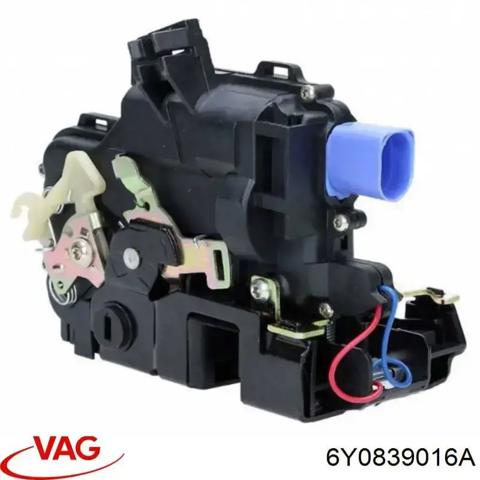 Замок задніх дверей, правих 6Y0839016A VAG