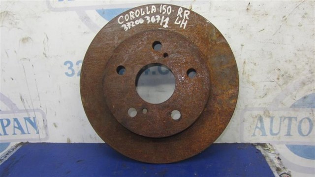 Тормозной диск задний toyota corolla 150 06-13 42431-12260