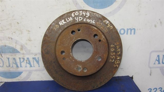 Тормозной диск задний honda civic 4d 06-11 42510-SNA-A00