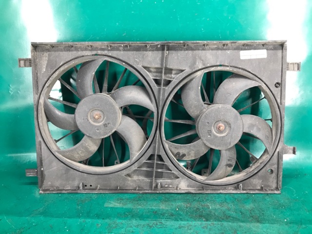 Електровентилятор охолодження в зборі (двигун + крильчатка) Додж Caliber SXT