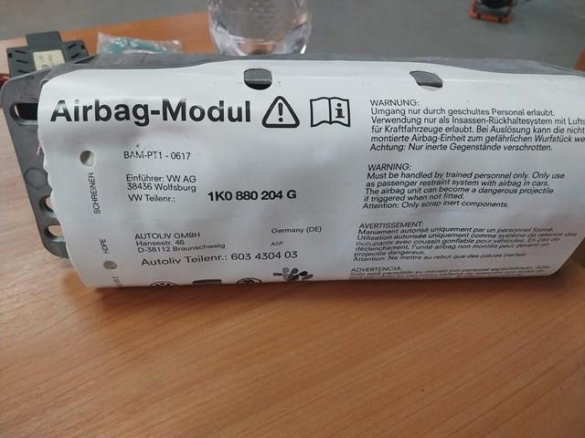 Подушка безпеки пасажира 1K0880204G VAG