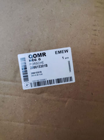 Диск переднього гальма 298615301B PORSCHE